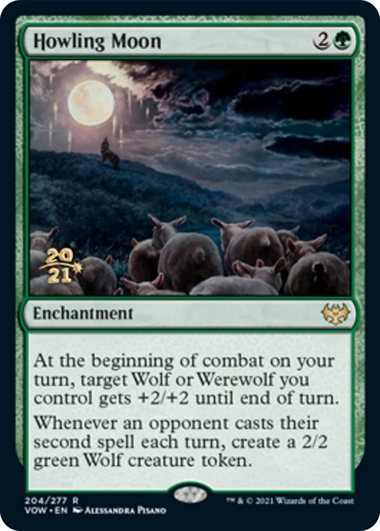 Image for Howling Moon (204) - Magic: The Gathering