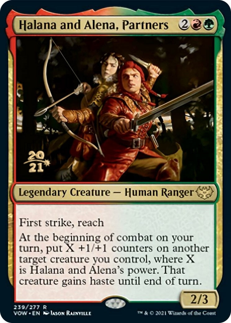 Image for Halana and Alena, Partners (239) - Magic: The Gathering