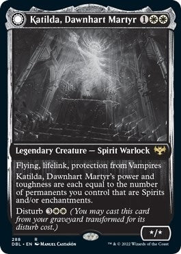 Image for Katilda, Dawnhart Martyr (288) (DBL) - Magic: The Gathering