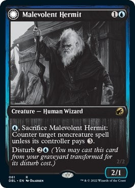 Image for Malevolent Hermit (61) - Magic: The Gathering