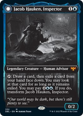 Image for Jacob Hauken, Inspector (332) - Magic: The Gathering