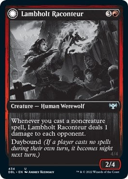 Image for Lambholt Raconteur (434) (DBL) - Magic: The Gathering