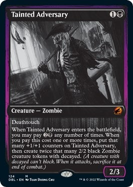 Image for Tainted Adversary (124) - Magic: The Gathering