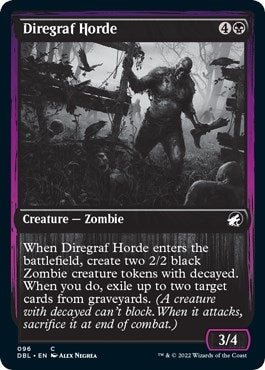 Image for Diregraf Horde (96) - Magic: The Gathering