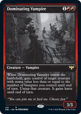 Image for Dominating Vampire (421) - Magic: The Gathering