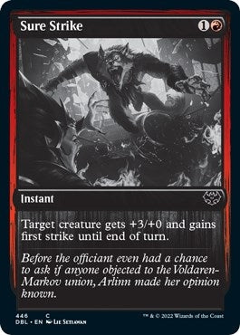 Image for Sure Strike (446) - Magic: The Gathering