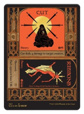 Image for Cut // Ribbons (Foil Etched) (Gold) (367) - Magic: The Gathering
