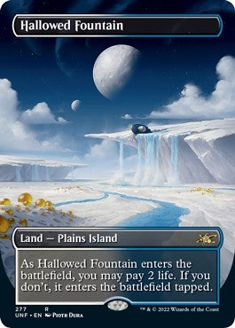 Image for Hallowed Fountain (Borderless) (277) (UNF) - Magic: The Gathering