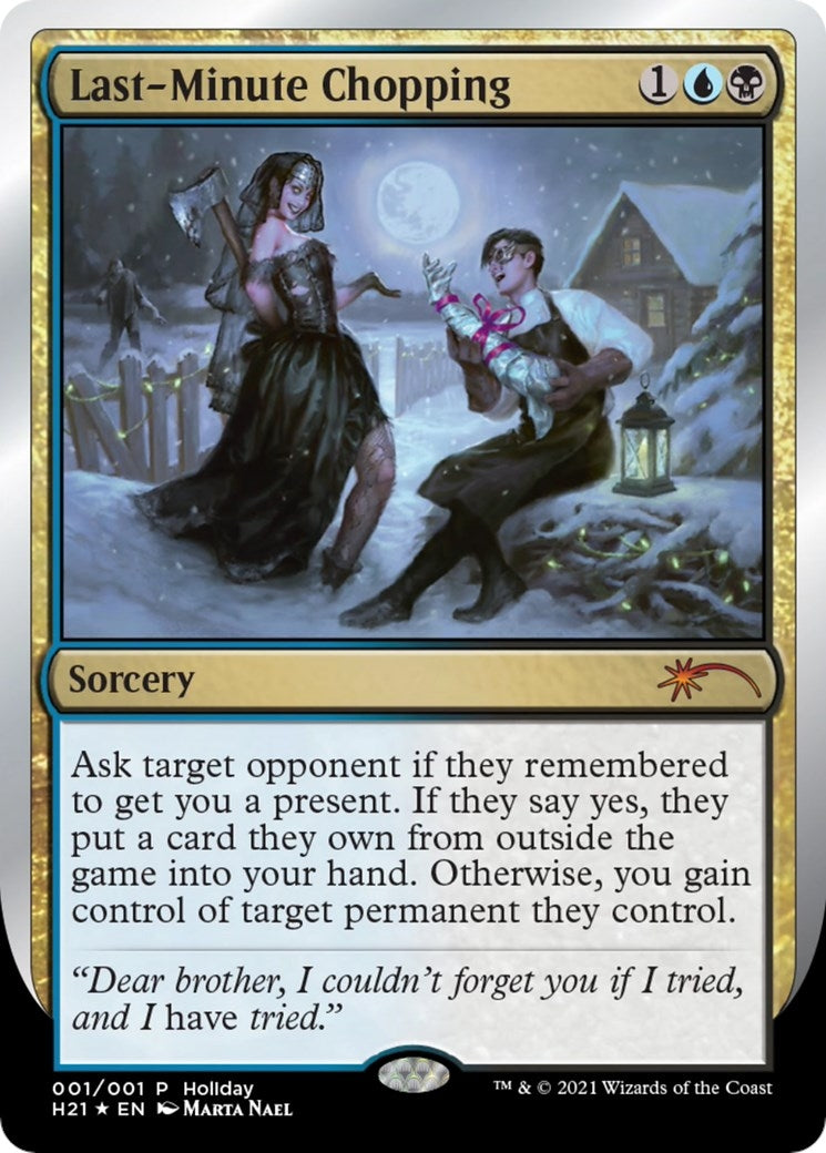 Image for Last-Minute Chopping (1) - Magic: The Gathering