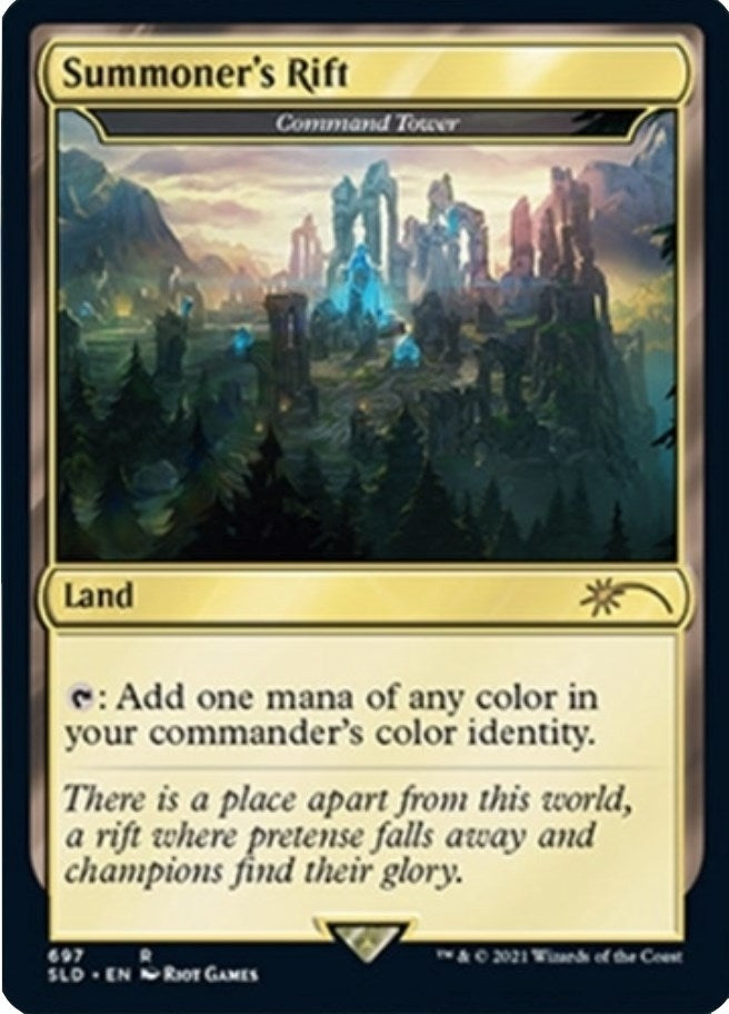 Image for Summoner's Rift - Command Tower (697) - Magic: The Gathering