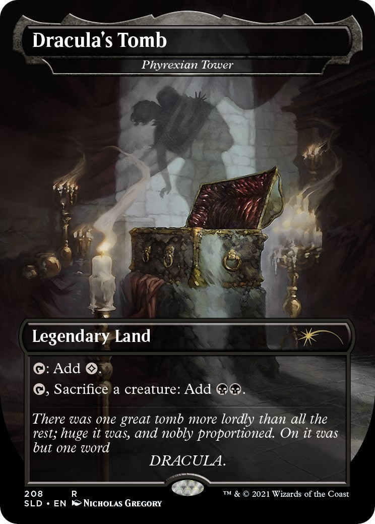 Image for Dracula's Tomb - Phyrexian Tower (208) - Magic: The Gathering