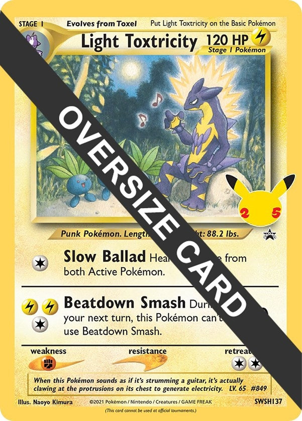 Image for Light Toxtricity - SWSH137 (SWSH137) (PR) - Pokemon