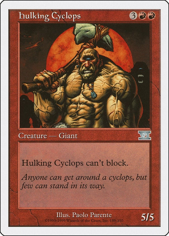 Image for Hulking Cyclops (189) - Magic: The Gathering