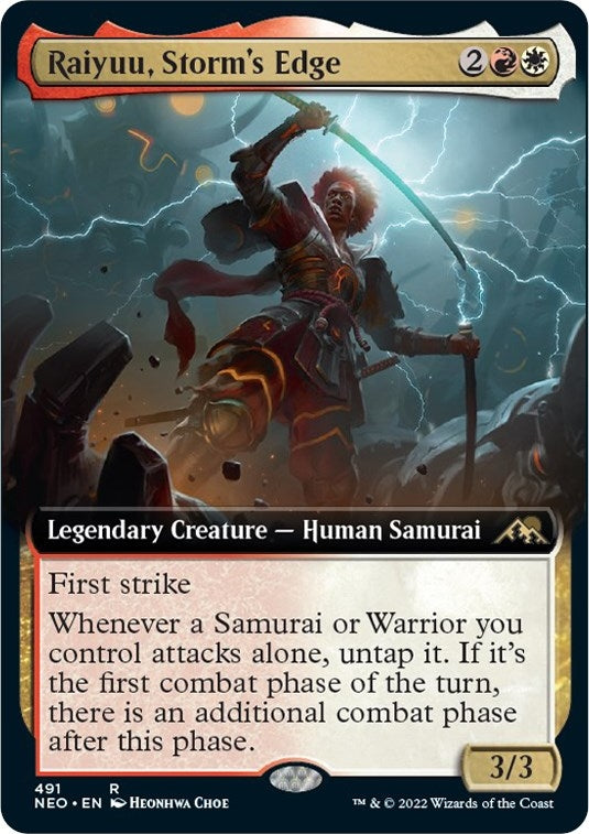 Image for Raiyuu, Storm's Edge (Extended Art) (491) - Magic: The Gathering