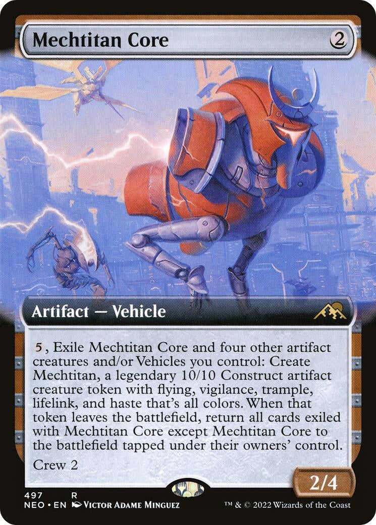 Image for Mechtitan Core (Extended Art) (497) - Magic: The Gathering