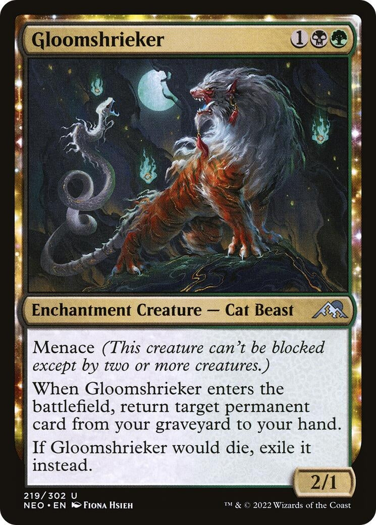 Image for Gloomshrieker (219) - Magic: The Gathering