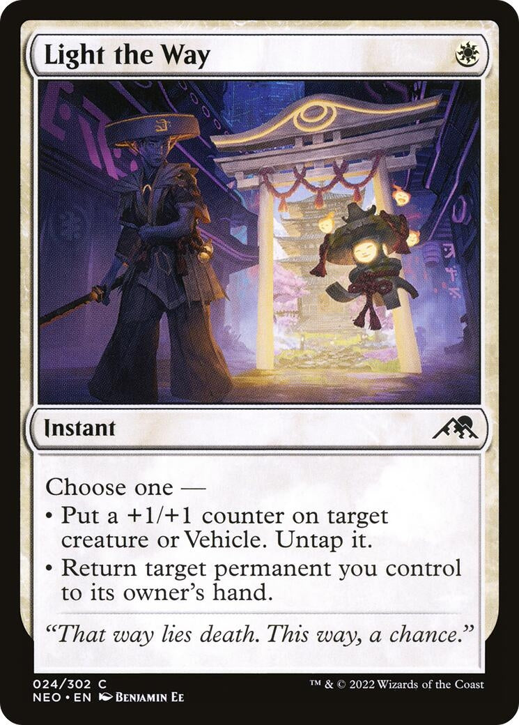 Image for Light the Way (24) (NEO) - Magic: The Gathering