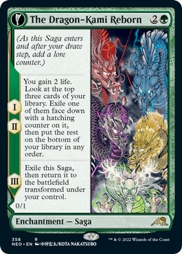 Image for The Dragon-Kami Reborn (Showcase) (358) - Magic: The Gathering