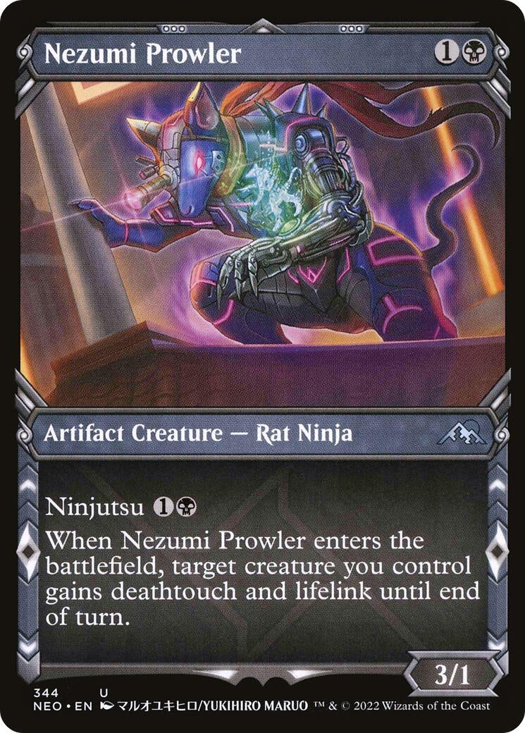 Image for Nezumi Prowler (Showcase) (344) - Magic: The Gathering