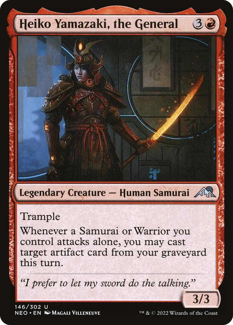 Image for Heiko Yamazaki, the General (146) - Magic: The Gathering