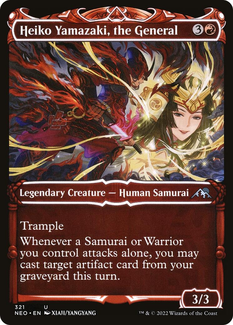 Image for Heiko Yamazaki, the General (Showcase) (321) - Magic: The Gathering