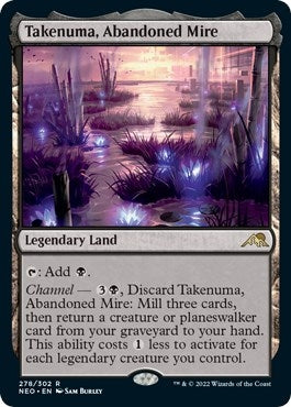Image for Takenuma, Abandoned Mire (278) (NEO) - Magic: The Gathering