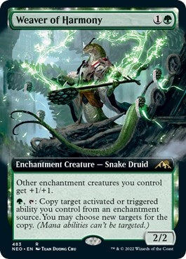 Image for Weaver of Harmony (Extended Art) (483) - Magic: The Gathering