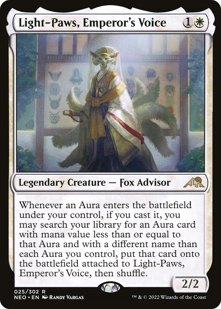 Image for Light-Paws, Emperor's Voice (25) - Magic: The Gathering