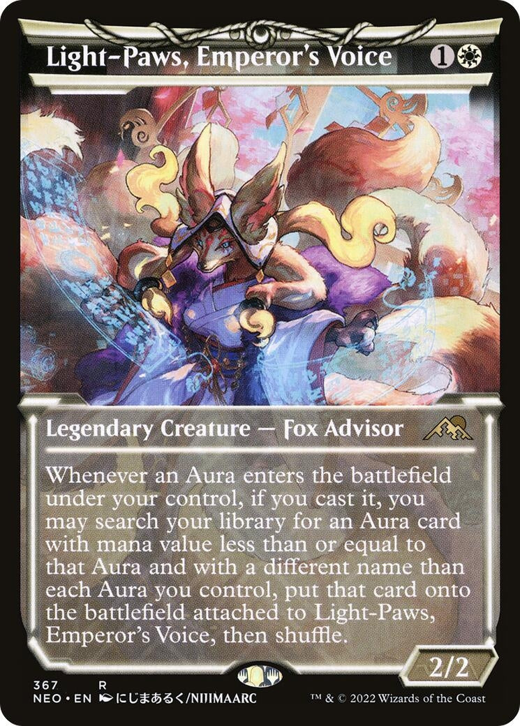 Image for Light-Paws, Emperor's Voice (Showcase) (367) - Magic: The Gathering