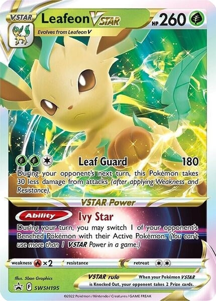 Image for Leafeon VSTAR - SWSH195 (SWSH195) (SWSD) - Pokemon