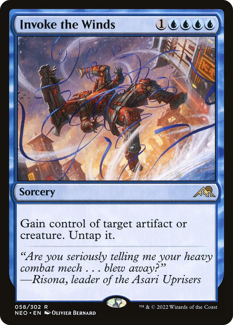 Image for Invoke the Winds (58) - Magic: The Gathering