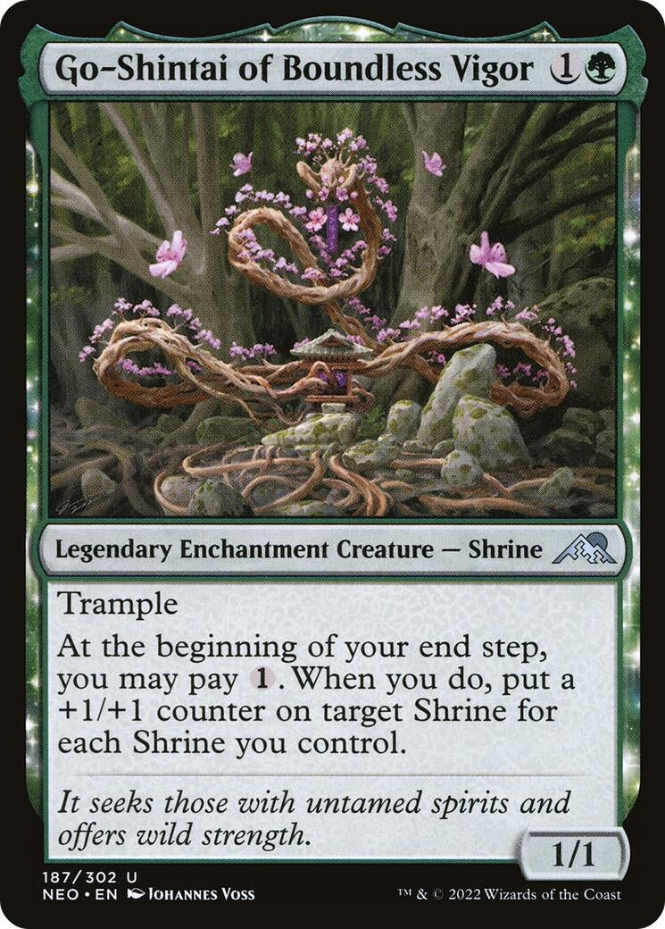 Image for Go-Shintai of Boundless Vigor (187) - Magic: The Gathering