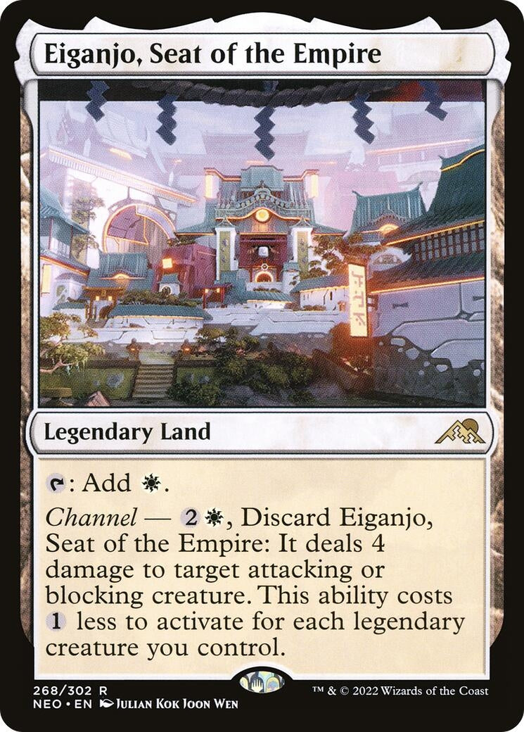 Image for Eiganjo, Seat of the Empire (268) - Magic: The Gathering