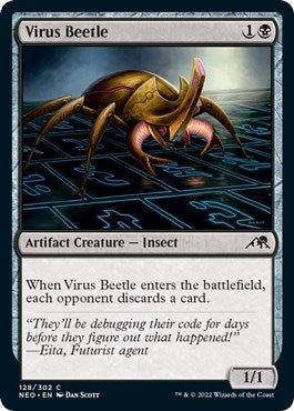 Image for Virus Beetle (128) - Magic: The Gathering