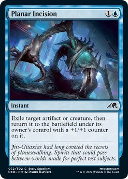 Image for Planar Incision (72) - Magic: The Gathering