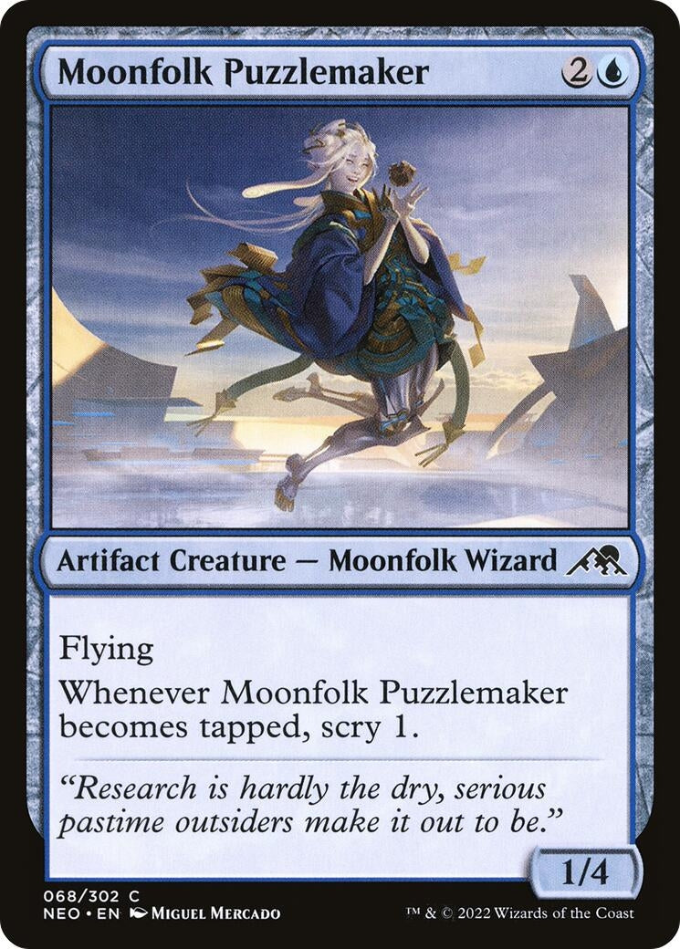 Image for Moonfolk Puzzlemaker (68) - Magic: The Gathering