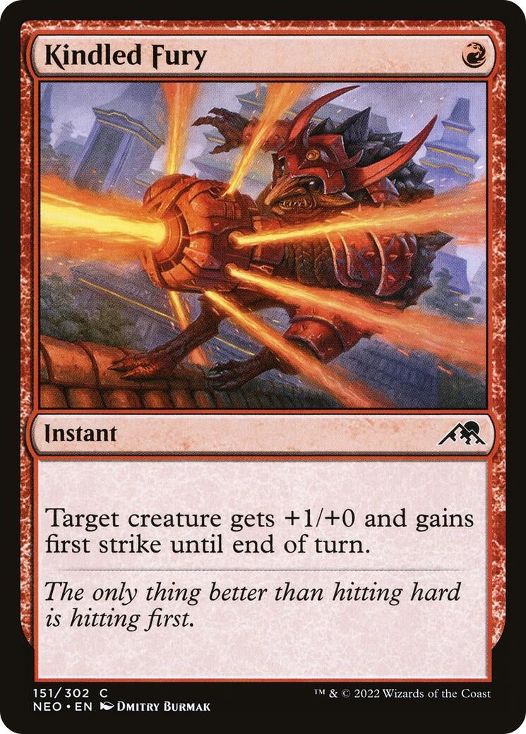 Image for Kindled Fury (151) - Magic: The Gathering