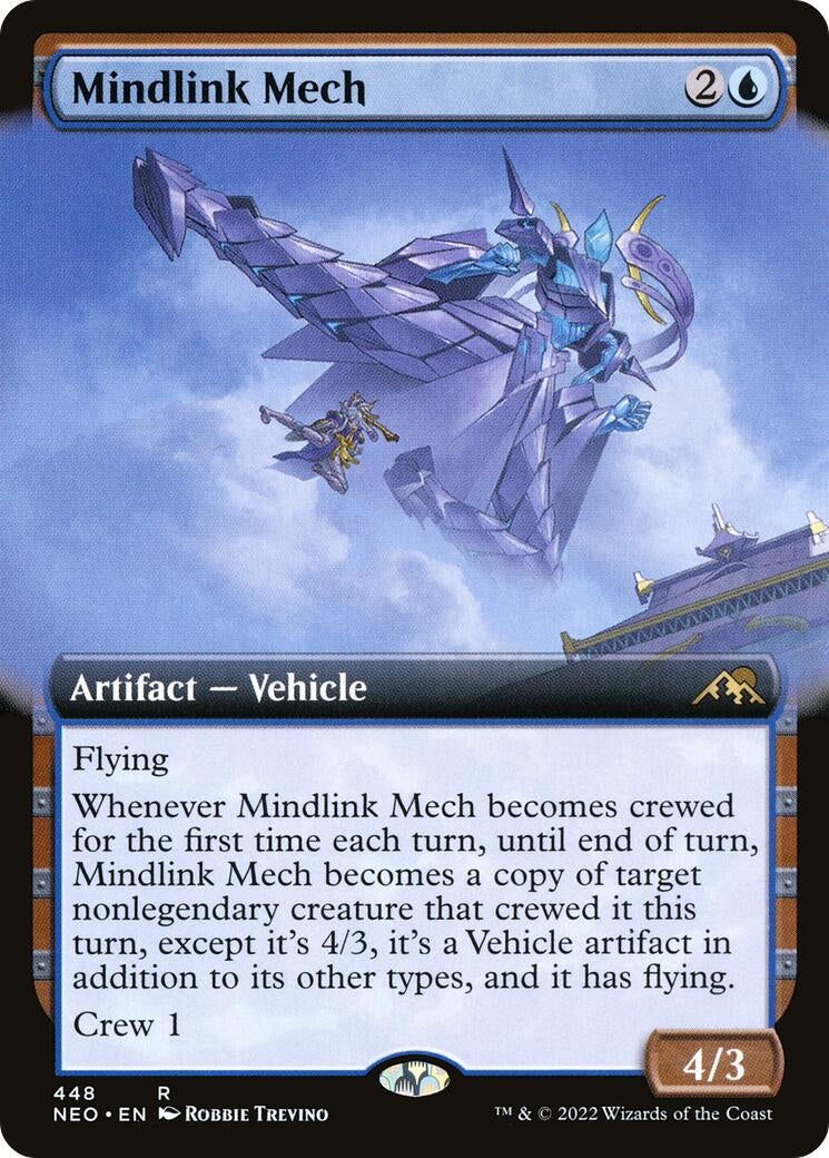 Image for Mindlink Mech (Extended Art) (448) - Magic: The Gathering