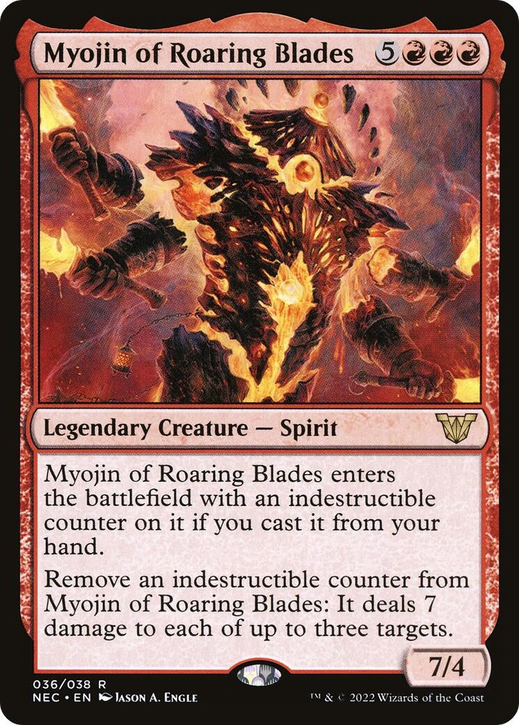 Image for Myojin of Roaring Blades (36) - Magic: The Gathering