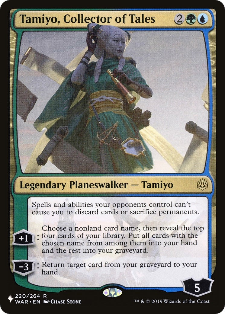 Image for Tamiyo, Collector of Tales (220/264) (LIST) - Magic: The Gathering