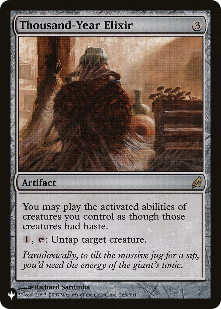 Image for Thousand-Year Elixir (263/301) - Magic: The Gathering