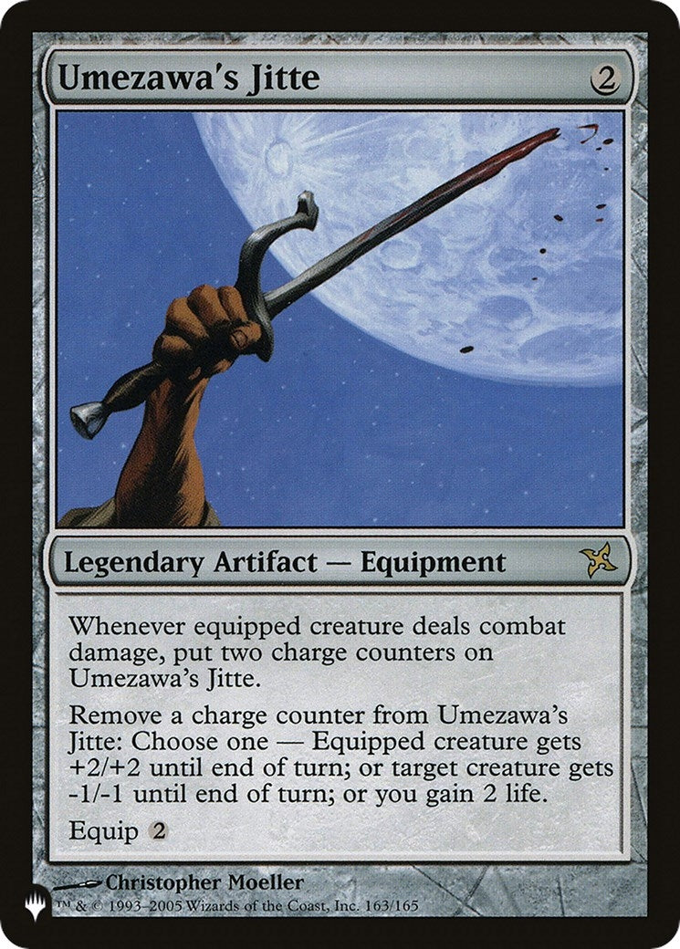 Image for Umezawa's Jitte (163/165) - Magic: The Gathering