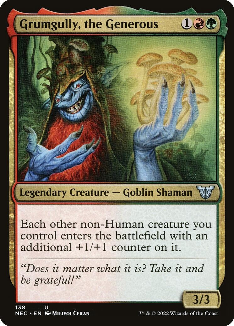 Image for Grumgully, the Generous (138) (NEC) - Magic: The Gathering