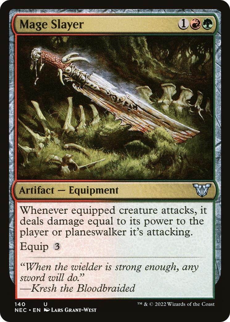 Image for Mage Slayer (140) (NEC) - Magic: The Gathering