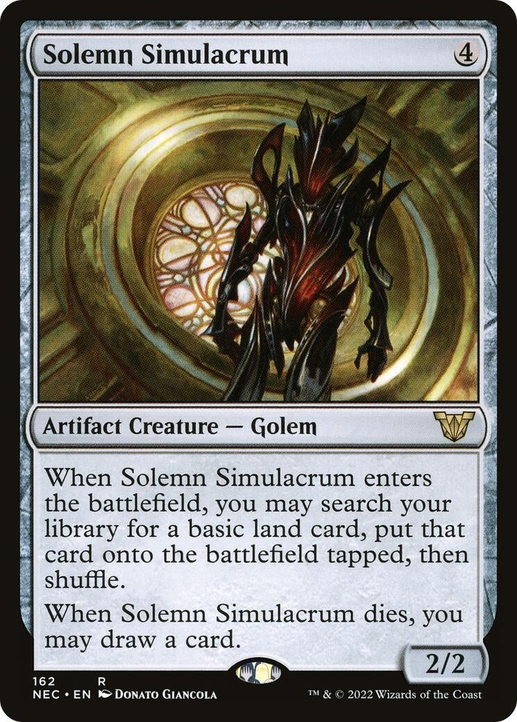 Image for Solemn Simulacrum (162) - Magic: The Gathering