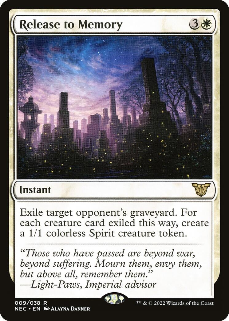 Image for Release to Memory (9) (NEC) - Magic: The Gathering