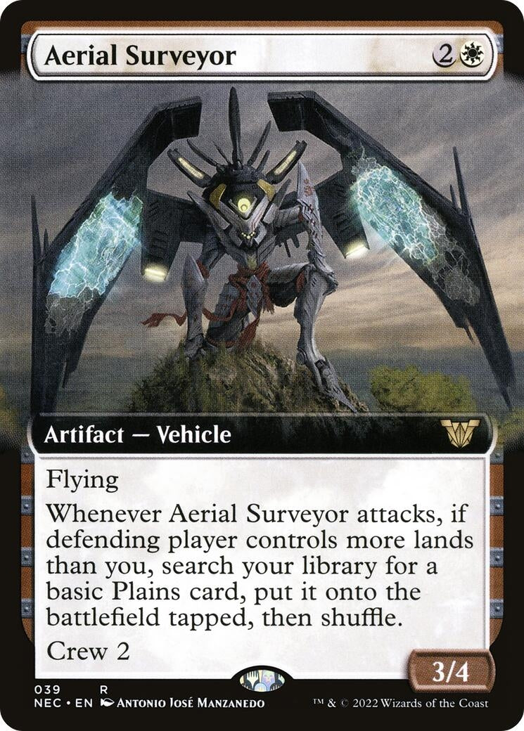 Image for Aerial Surveyor (Extended Art) (39) (NEC) - Magic: The Gathering