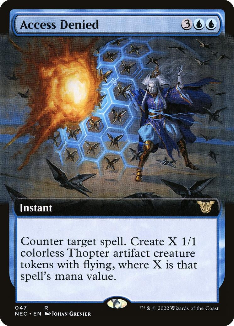 Image for Access Denied (Extended Art) (47) (NEC) - Magic: The Gathering