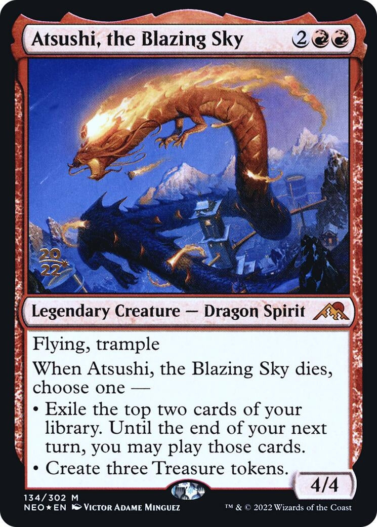 Image for Atsushi, the Blazing Sky (134) - Magic: The Gathering
