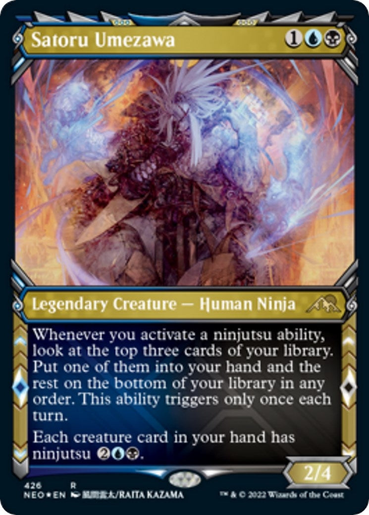 Image for Satoru Umezawa (Showcase) (Foil Etched) (426) - Magic: The Gathering